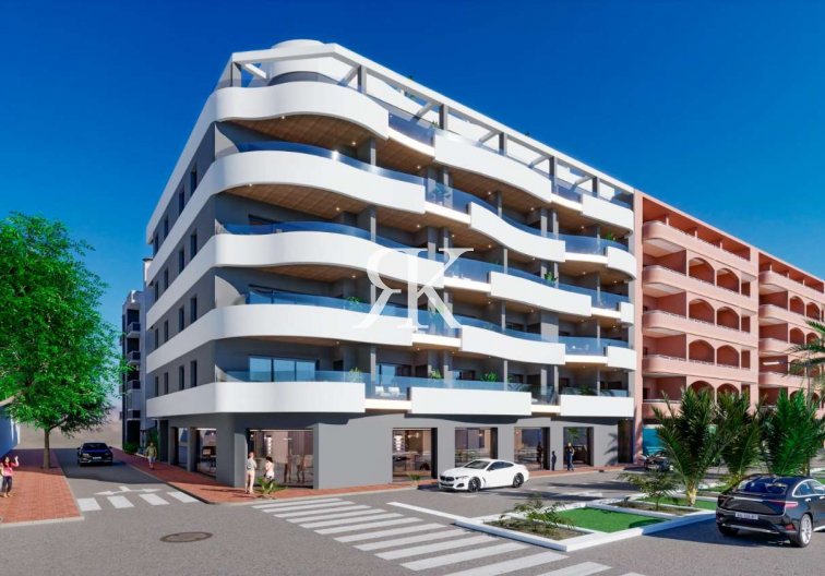 Apartment - New build under construction - Torrevieja - Avenida Habaneras - Curva de Palangre
