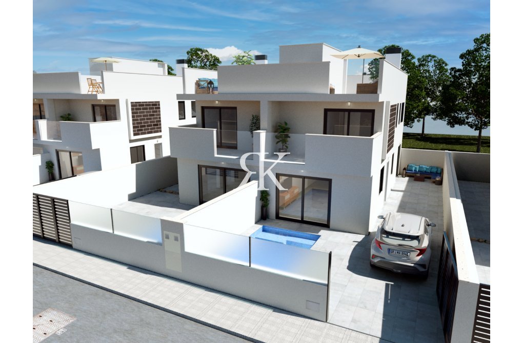 New build under construction - Semi-detached Villa  - San Pedro del Pinatar