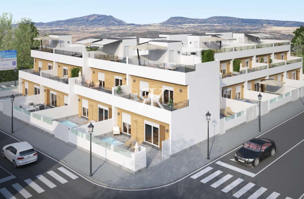 New build under construction - Townhouse - Murcia - Jerónimo y Avileses