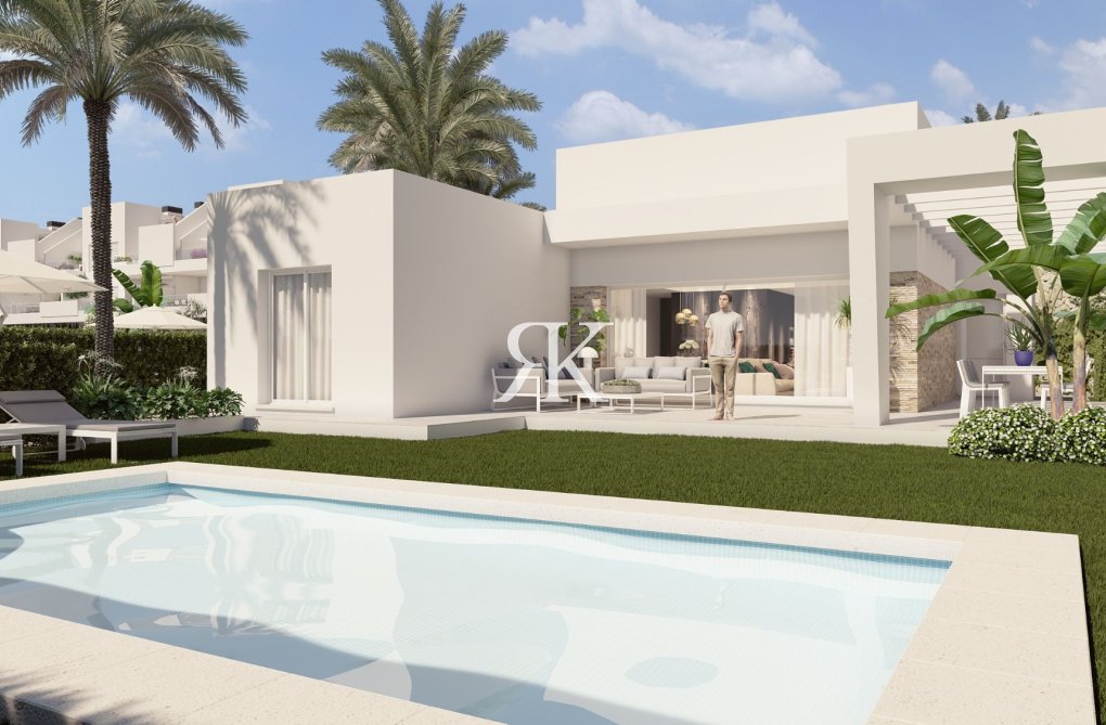 Obra Nueva en construcción - Villa independiente - Algorfa - La Finca Golf