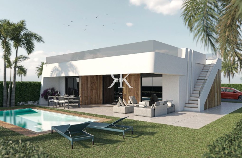 Obra Nueva en construcción - Villa independiente - Alhama de Murcia - Condado de Alhama Golf