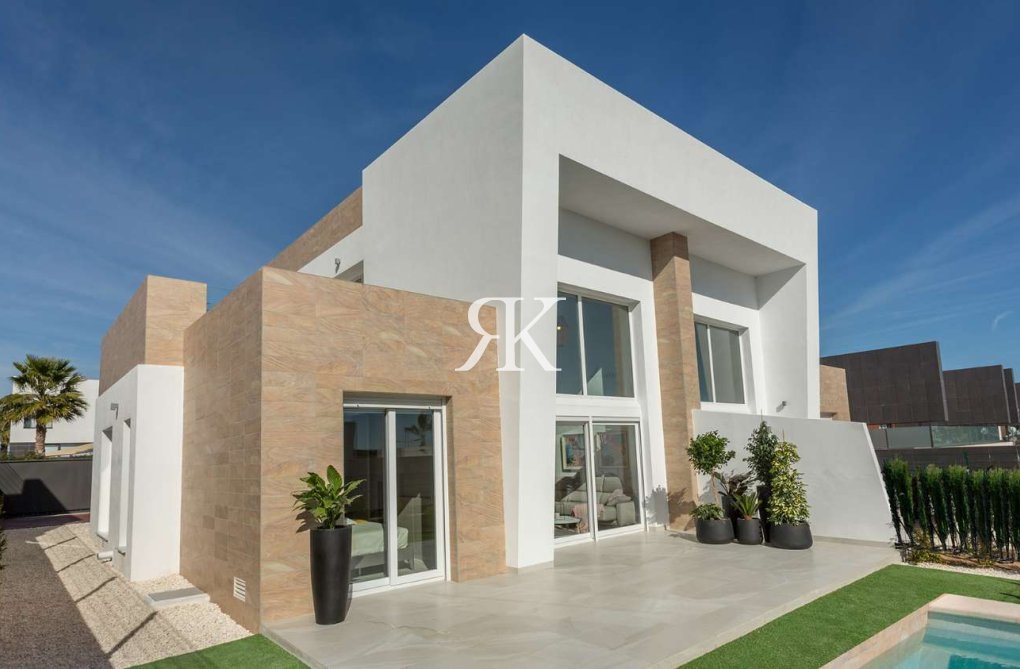 Obra Nueva en construcción - Villa pareado - Algorfa - La Finca Golf