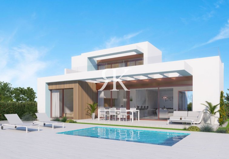 Vrijstaande villa - Nieuwbouw in constructie - Orihuela - Vistabella Golf