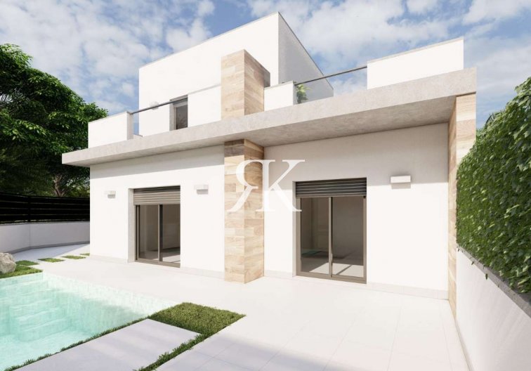 Vrijstaande villa - Nieuwbouw in constructie - Torre-Pacheco - Roldan