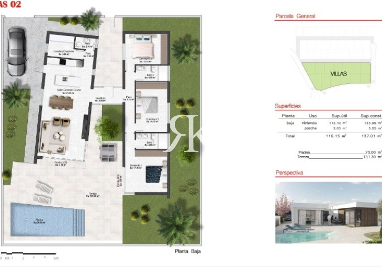 Construite sur demande - Villa Individuelle - Baños y Mendigo - Altaona Golf & Country Village