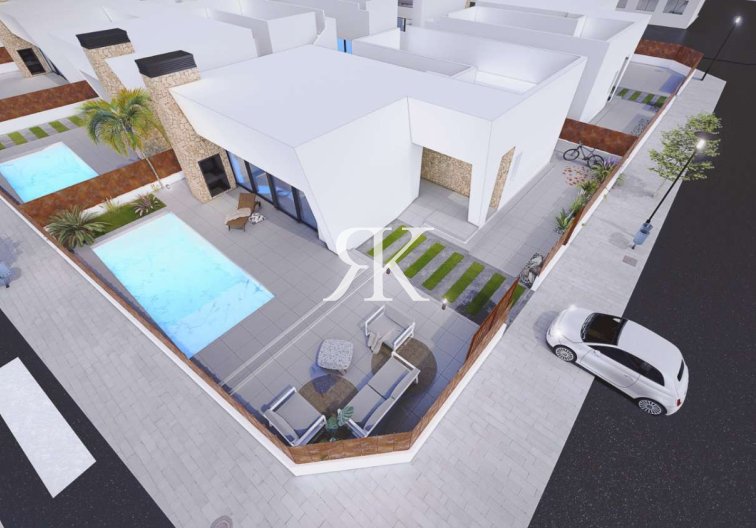 Obra Nueva en construcción - Villa independiente - San Pedro del Pinatar