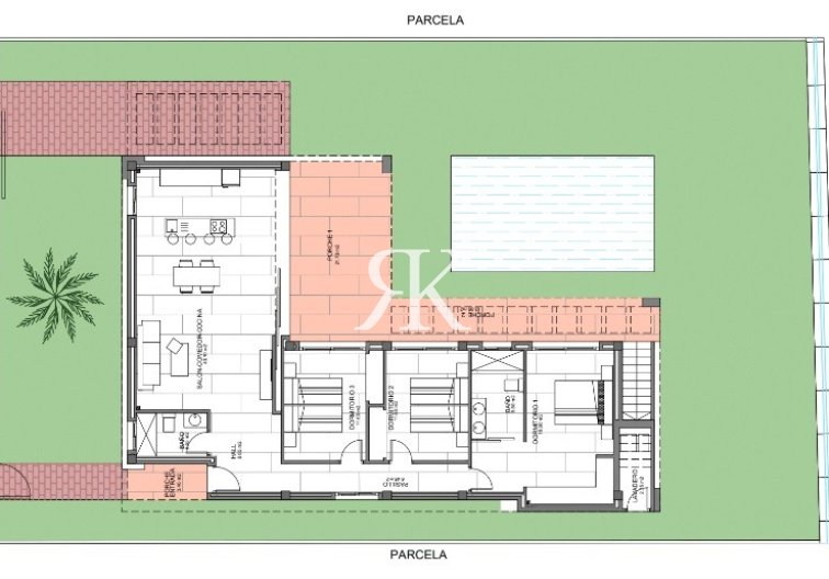 Construite sur demande - Villa Individuelle - Algorfa - La Finca Golf