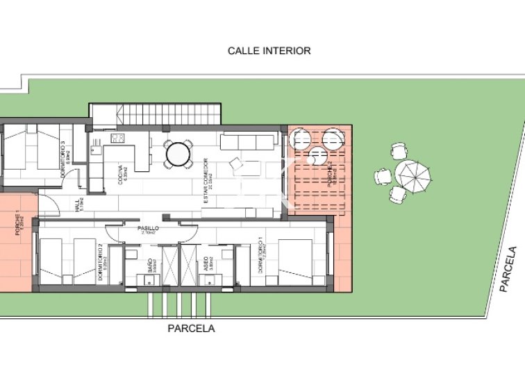 Neubau im Bau - Freistehende Villa - Algorfa - La Finca Golf