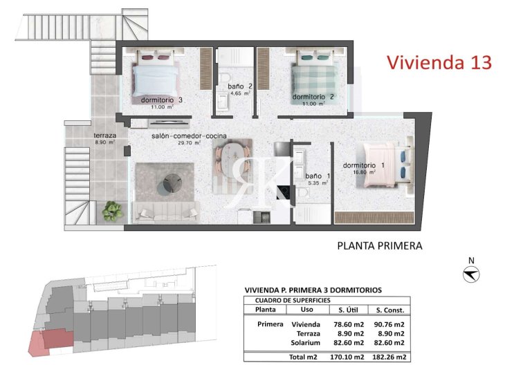 New build Key in hand - Apartment - Pilar de la Horadada
