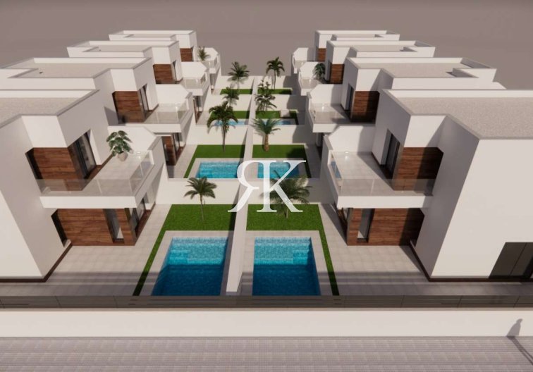 Obra Nueva en construcción - Villa independiente - San Fulgencio