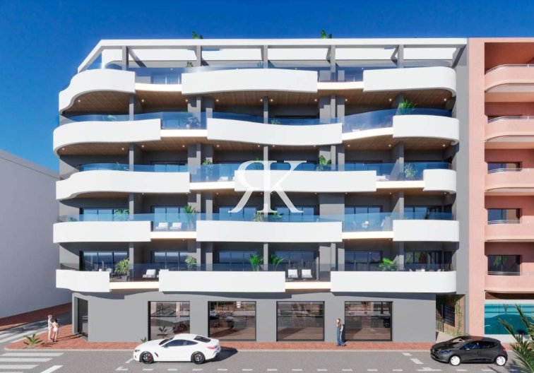 New build under construction - Apartment - Torrevieja - Avenida Habaneras - Curva de Palangre