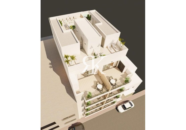 Nieuwbouw in constructie - Appartement - Guardamar del Segura - Guardamar Playa