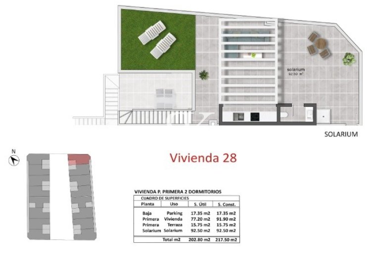 Obra Nueva en construcción - Apartamento  - Pilar de la Horadada